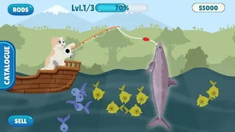 Fish Catching - Cat Fish Game