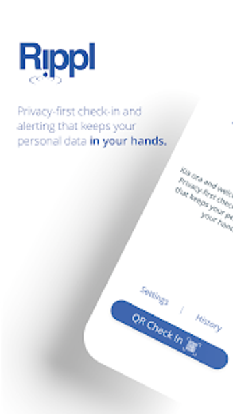 Rippl: Privacy-first Check-in