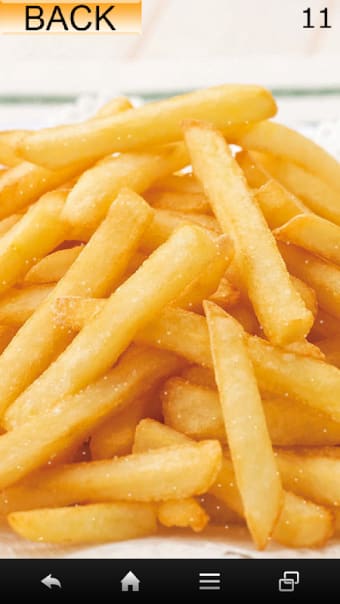 Salt on French Fries