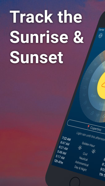 SolarWatch Sunrise Sunset Time