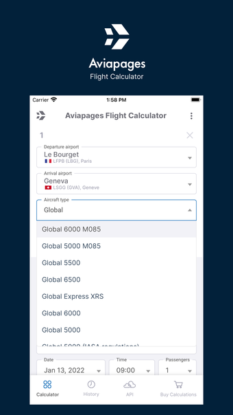 Flight Time Calculator