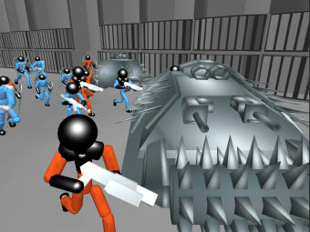 Stickman Prison Battle Simulat