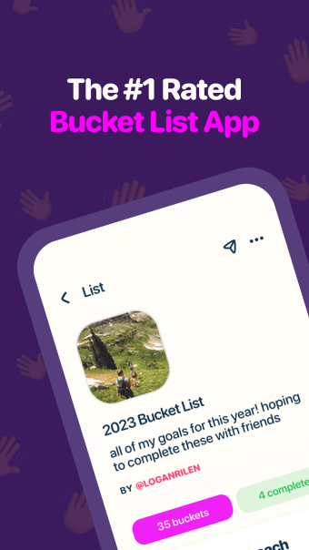 Bucket List - The Bucket App