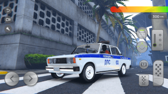 Police patrol: VAZ 2105 LADA