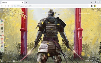 Samurai 武士 Wallpapers New Tab Extension