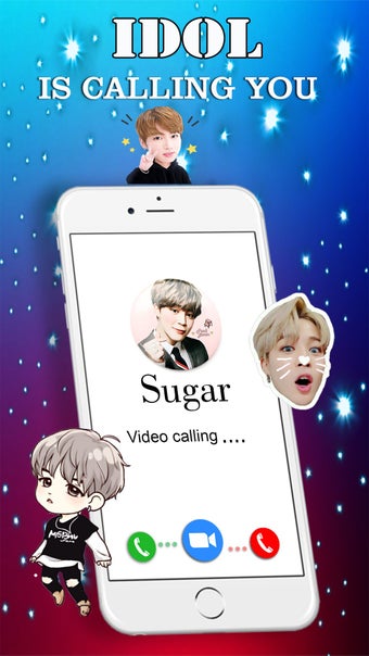 idol Call You: Fake Video Call Korean idol world