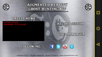 SG ARK Video Ghost Hunting Kit