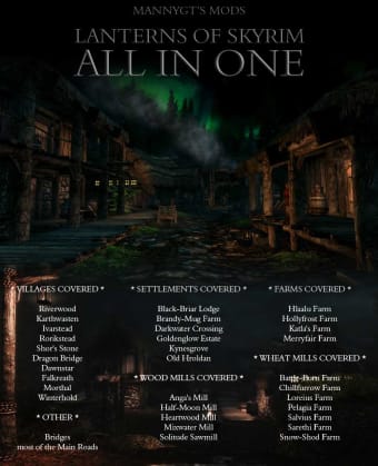 Lanterns of Skyrim - All In One