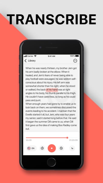 Voice to Text: Live Transcribe