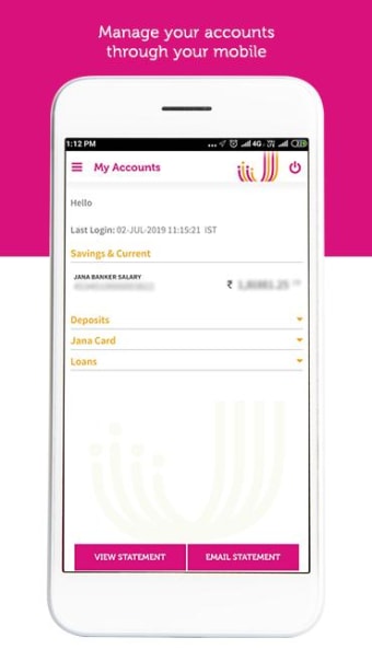 Jana Bank Mobile Banking