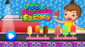 Ice Popsicle Factory: Frozen Ice Cream Maker Game