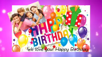 Birthday cards photo collage maker