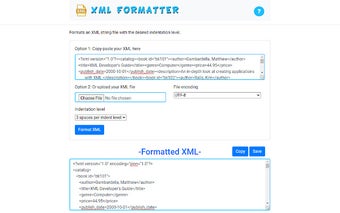 XML Formatter