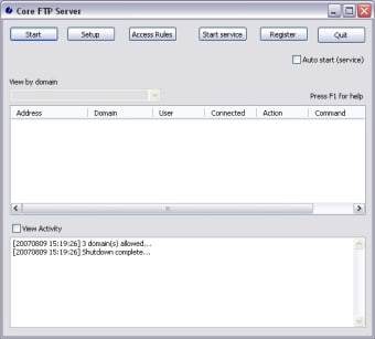 Core FTP Server