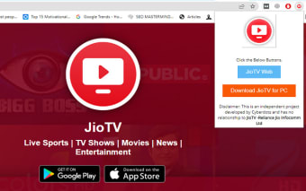 JioTV for PC - Windows 10/8/7 & Mac