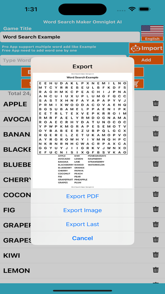 Word Search Maker Omniglot