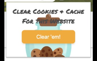 Clear Cookies and Cache