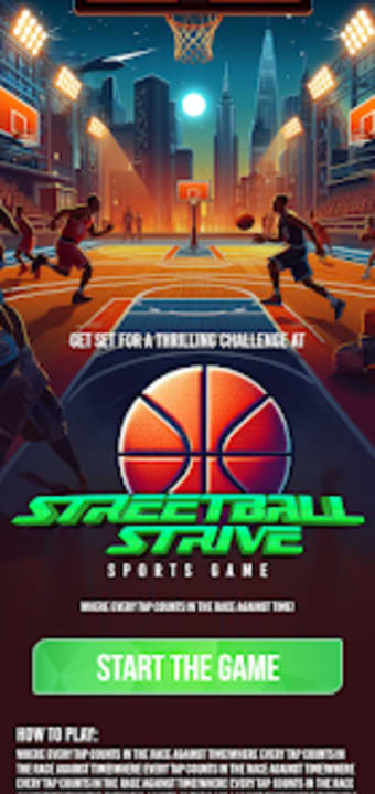 Streetball Strive: Sports Game