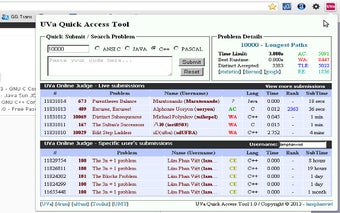 UVa Quick Access Tool