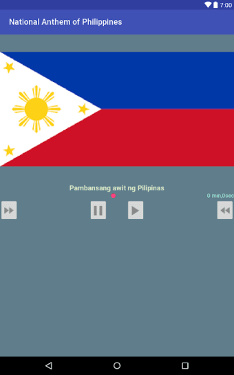 National Anthem of Philippines