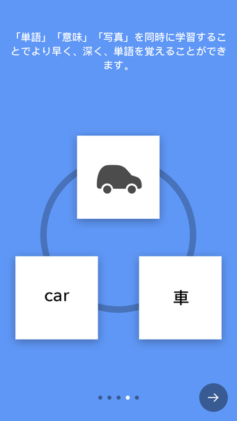 写真で覚える英単語フラッシュカードアプリ