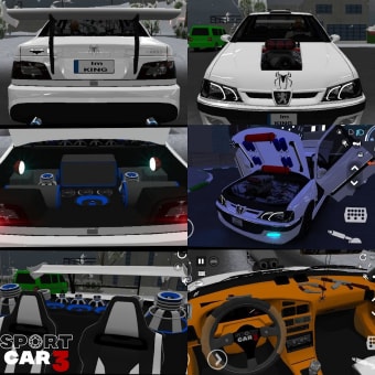 Sport car 3 : Taxi  Police - drive simulator