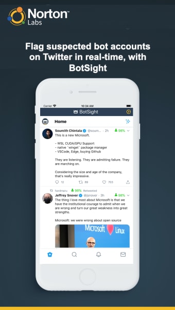 BotSight by Norton Labs