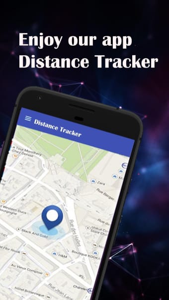 Calculate Walking and running distance tracker
