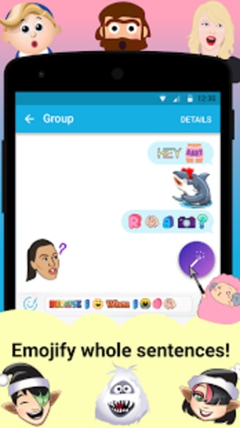 Amojee- emoji chat & messenger