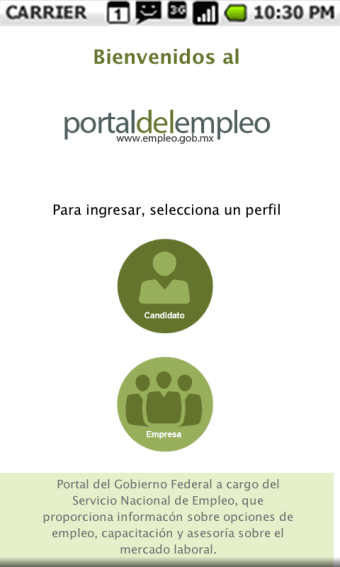 App del Portal del Empleo