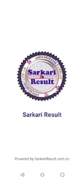 Sarkari Result App by SR