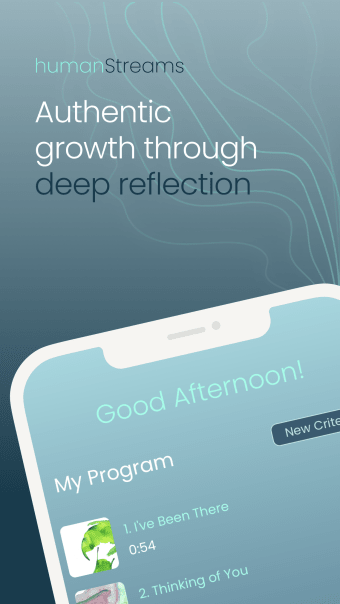 humanStreams: Deep Reflection
