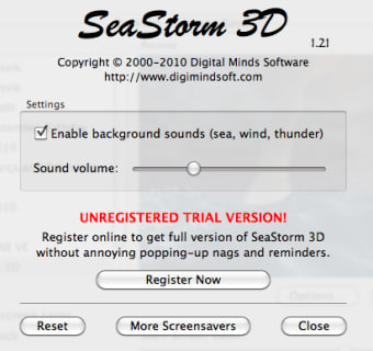 SeaStorm 3D ScreenSaver 