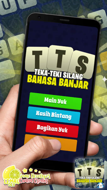 TTS Banjar : Teka Teki Silang Bahasa Banjar 2020