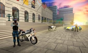 Police Motorbike Chicago Story