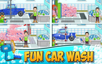 My Town : Car wash fix  drive