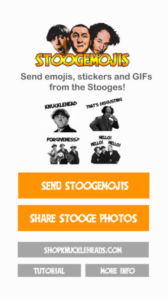 STOOGEMOJIS - The Official Three Stooges Emoji App
