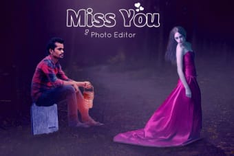 Miss You Photo Editor