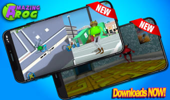 Gangster Amazing Frog Simulator Game in City