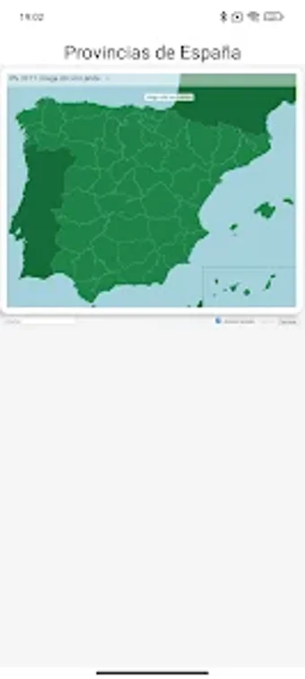 Provincias de España Juego