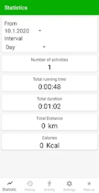 Running Fitness  Calorie trac