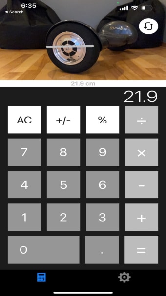 Calculator  AR Ruler BLACK 1