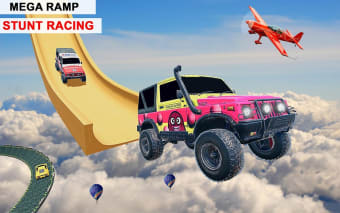Impossible Prado Car Games - Mega Ramp Jeep Stunts