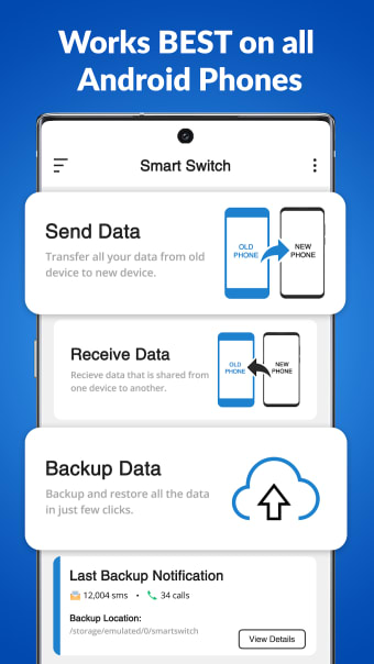 Smart Switch Mobile: Phone backup  restore data
