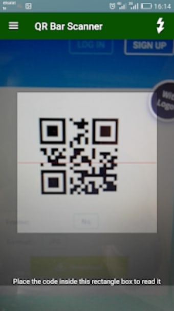 Barcode reader  QR code scanner Pro. Free