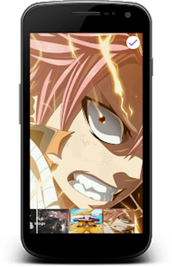Finger Anime LockScreen OS10