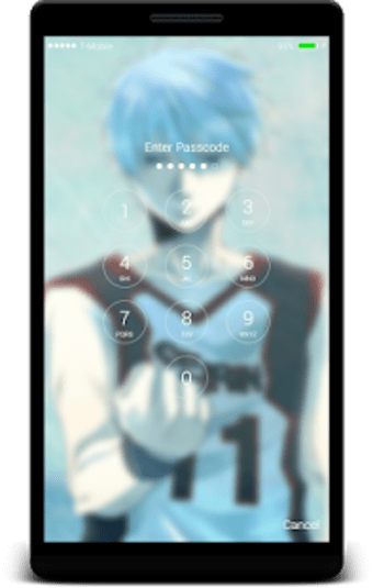 Finger Anime LockScreen OS10
