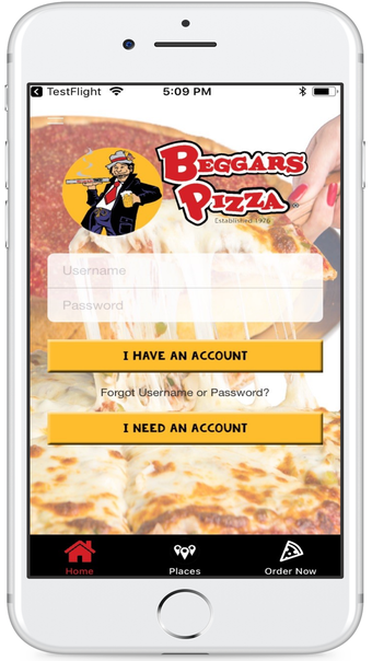 Beggars Pizza Loyalty