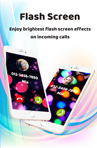 Change Color Phone Flash Theme
