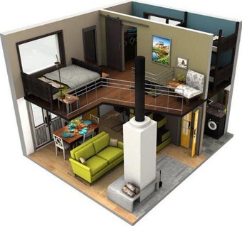 3D Small House Design